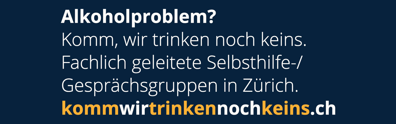 Wochenserie Thema Alkohol